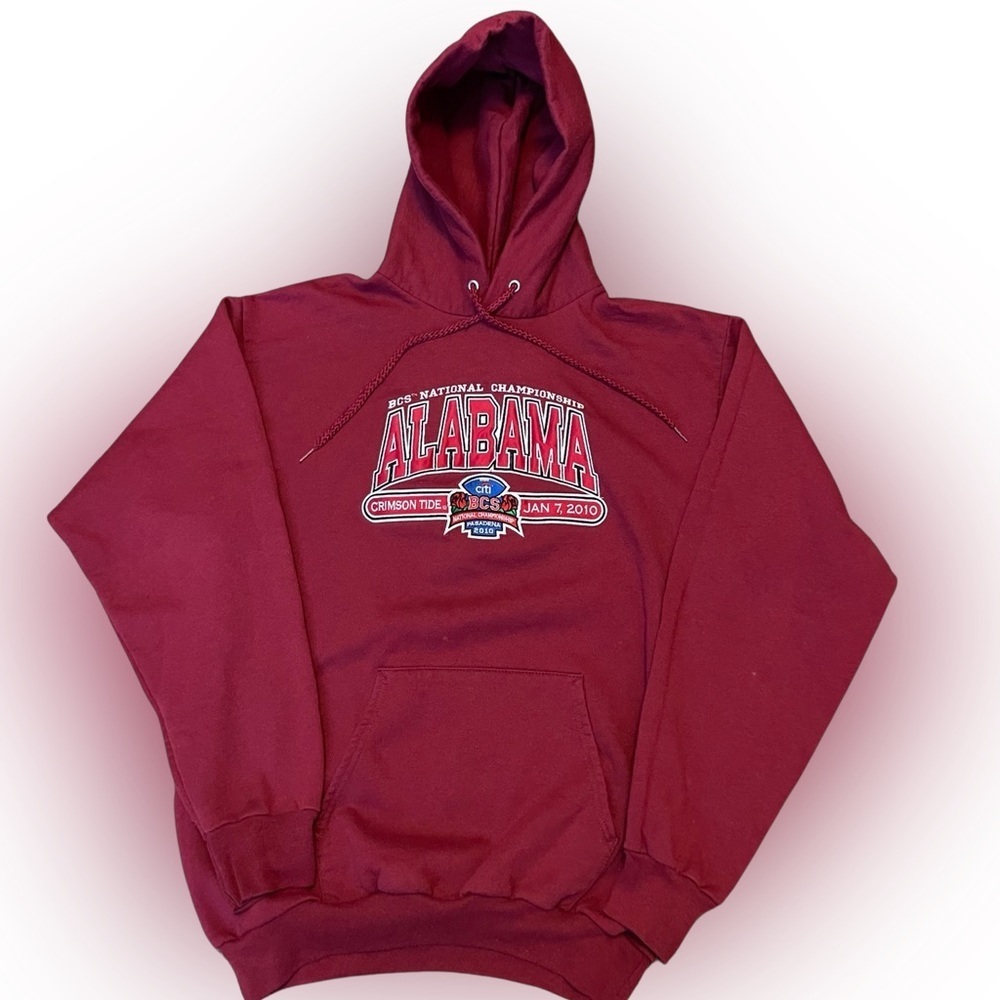 Alabama Crimson Tide collegiate National Championship 2010 adult M sweatshirt